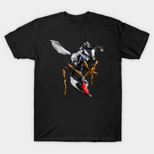 Yamaha R1 Wasp Grey T-Shirt